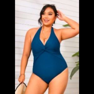 Fun plus size bathing suit